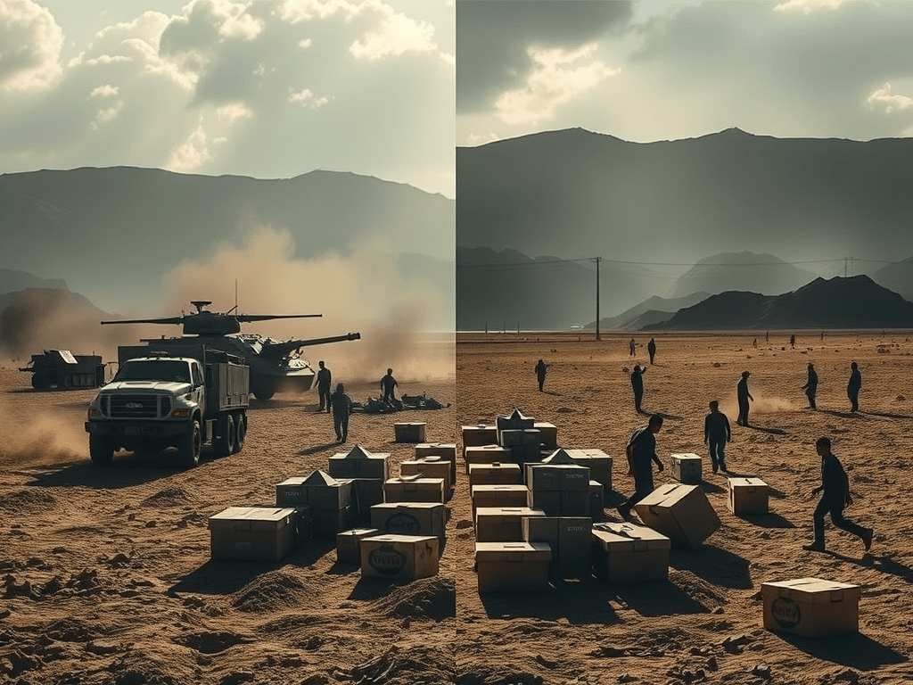 Is the West Cutting Aid Because It’s Broke?